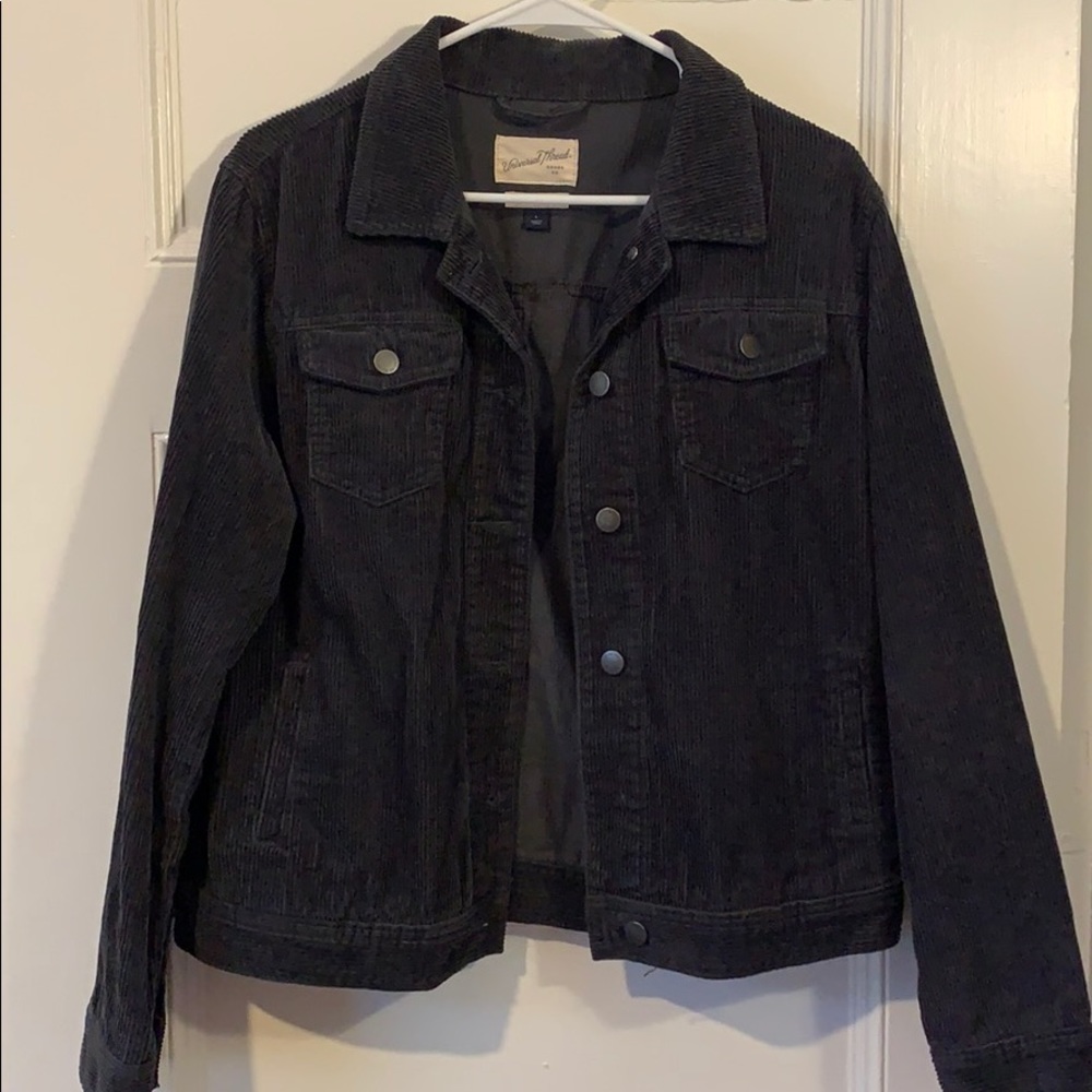 corduroy jacket :)